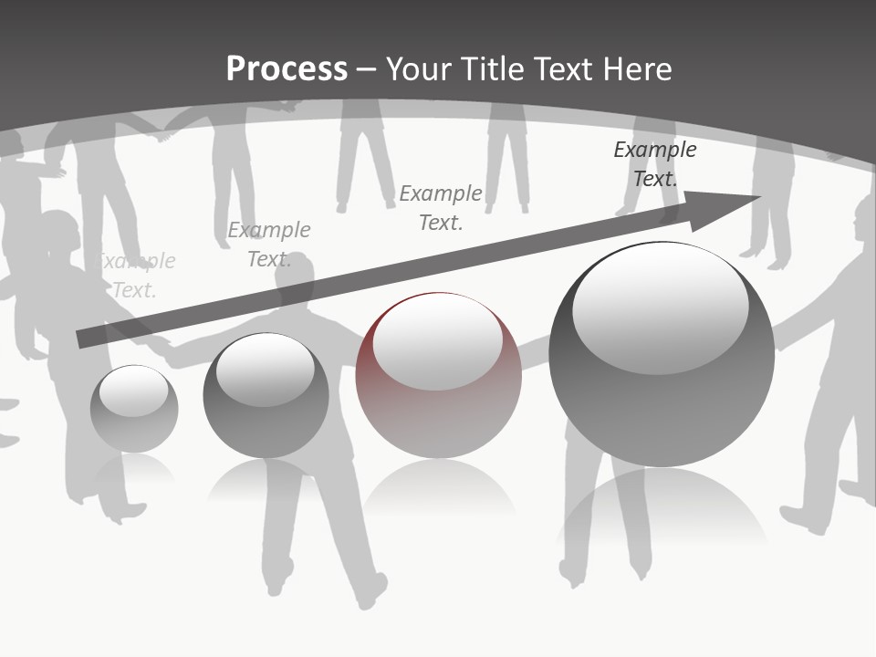 Socialism Shape Background PowerPoint Template