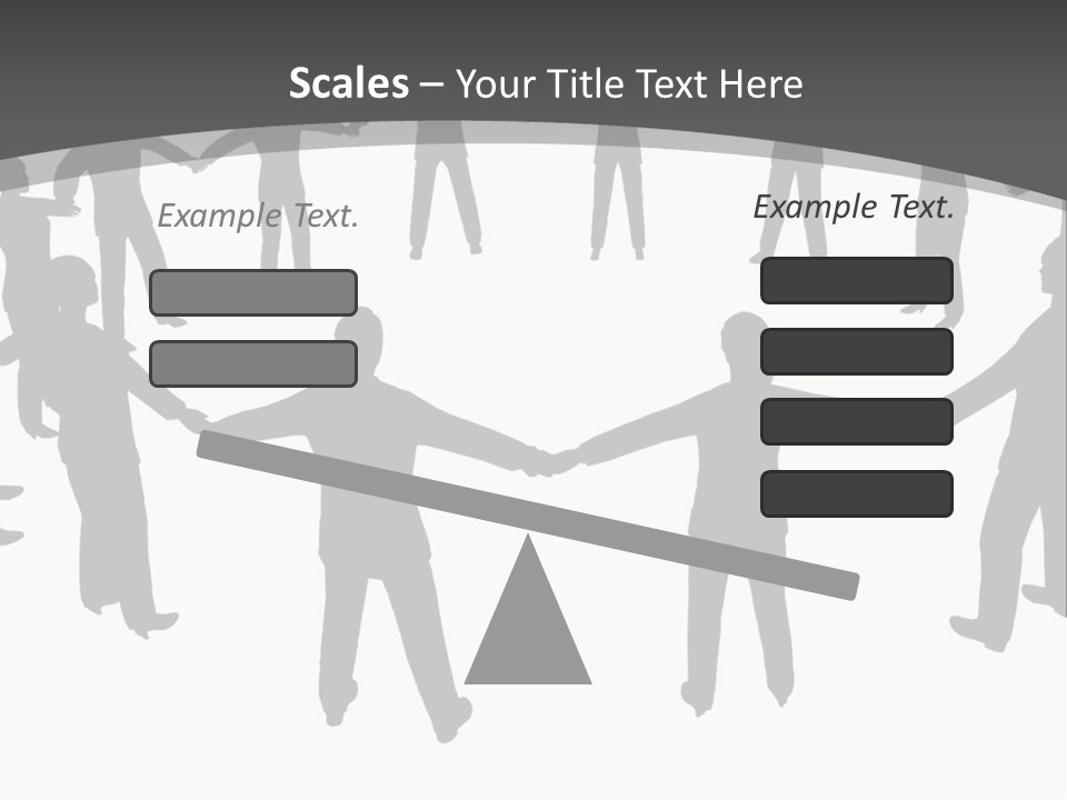 Socialism Shape Background PowerPoint Template