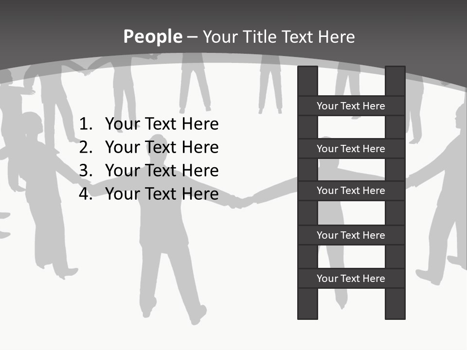 Socialism Shape Background PowerPoint Template