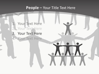 Socialism Shape Background PowerPoint Template