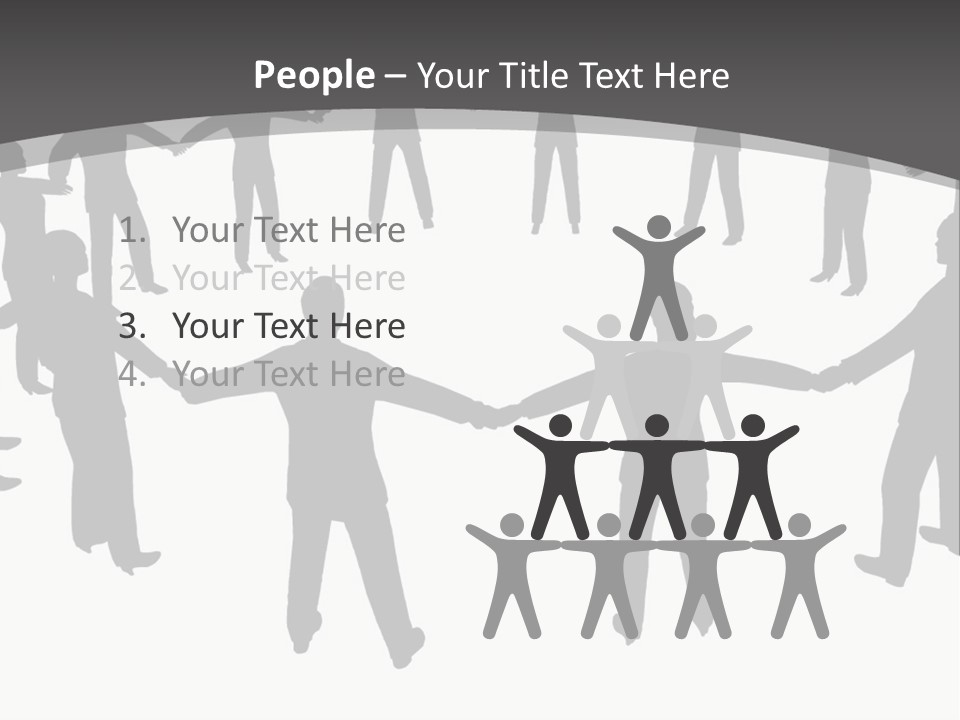 Socialism Shape Background PowerPoint Template