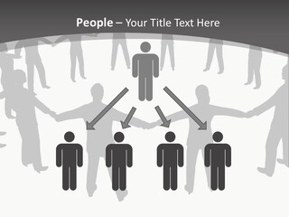 Socialism Shape Background PowerPoint Template