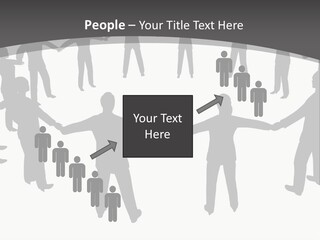 Socialism Shape Background PowerPoint Template