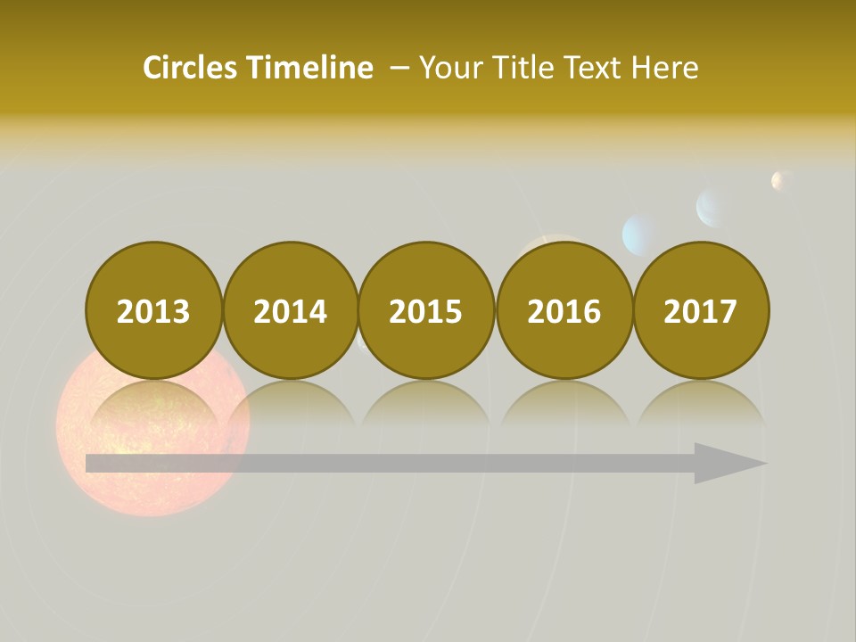 Saturn System Jupiter PowerPoint Template