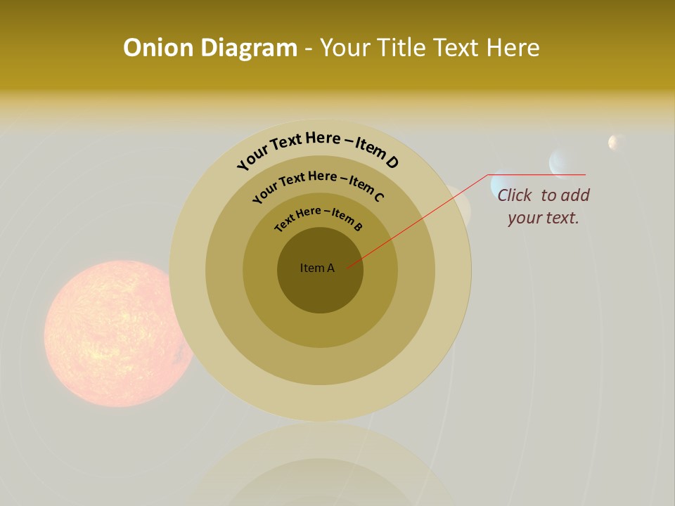 Saturn System Jupiter PowerPoint Template