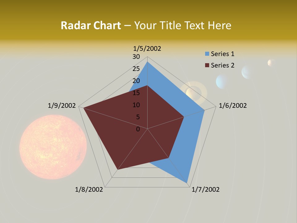 Saturn System Jupiter PowerPoint Template