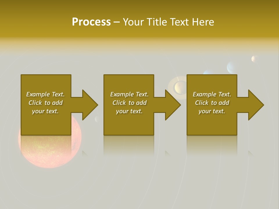 Saturn System Jupiter PowerPoint Template