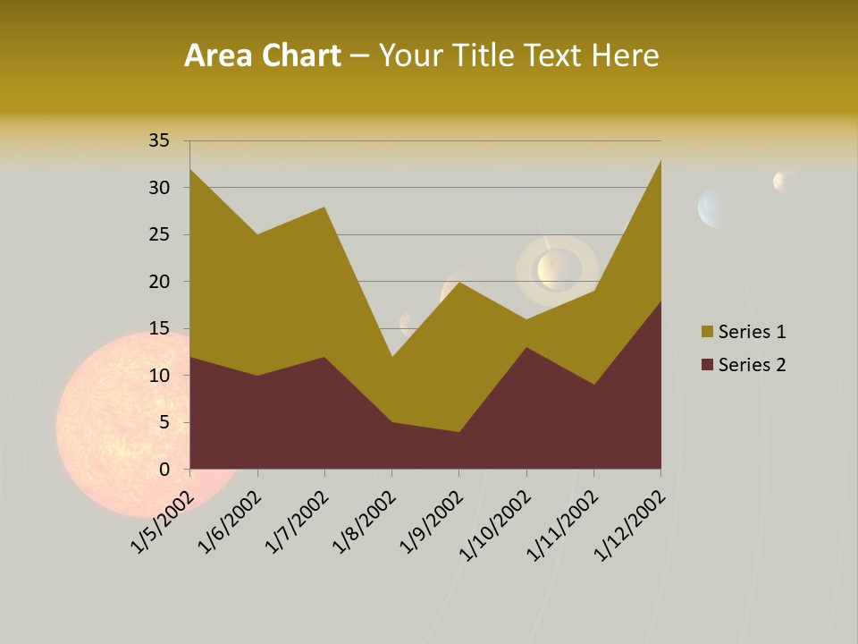 Saturn System Jupiter PowerPoint Template