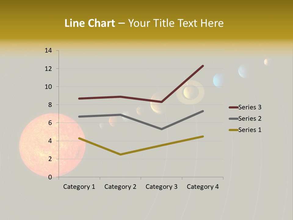 Saturn System Jupiter PowerPoint Template