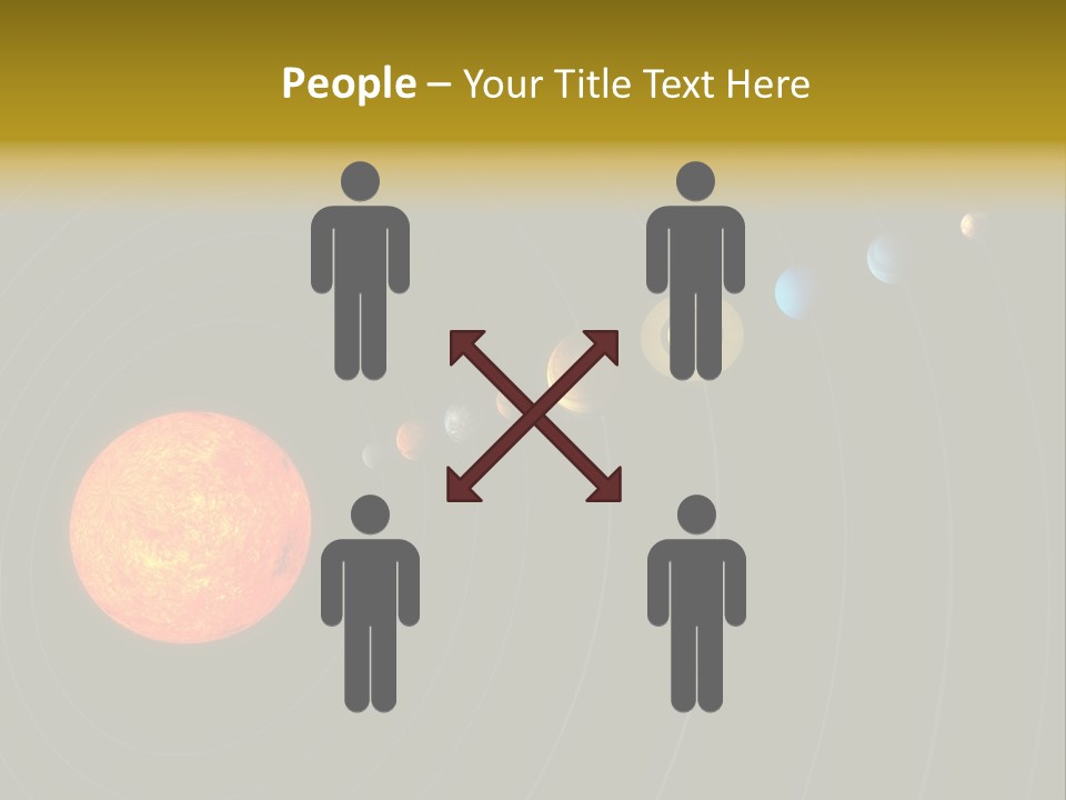 Saturn System Jupiter PowerPoint Template