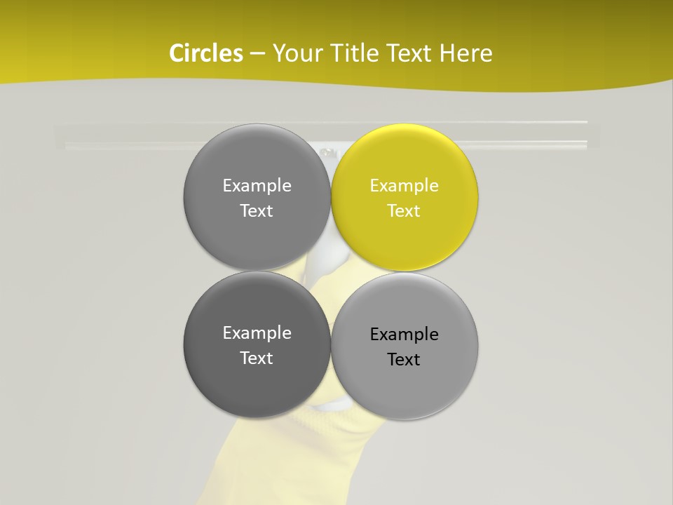 Window Yellow Holds PowerPoint Template