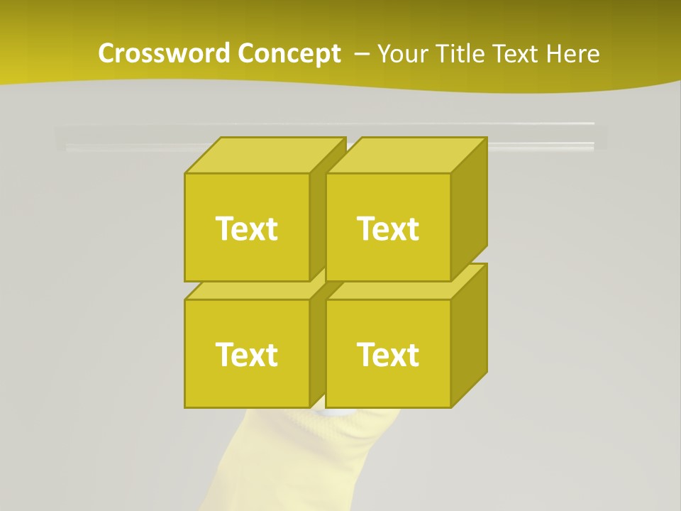 Window Yellow Holds PowerPoint Template