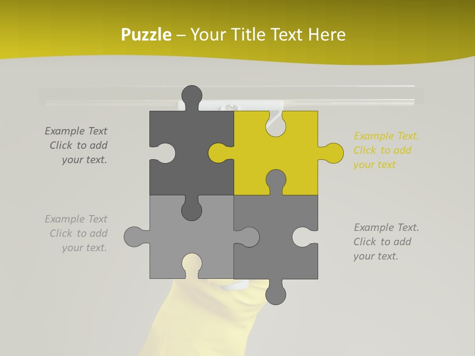Window Yellow Holds PowerPoint Template