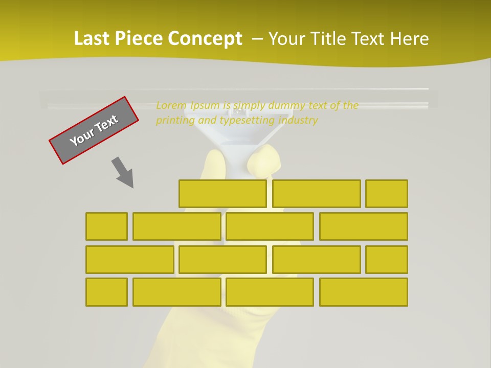 Window Yellow Holds PowerPoint Template