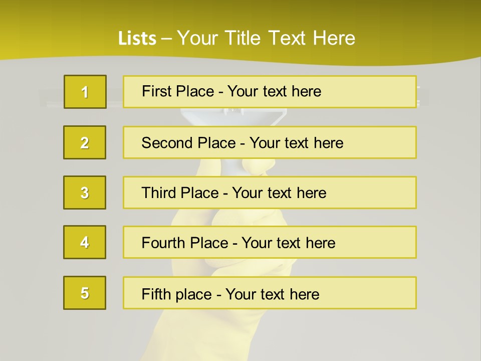 Window Yellow Holds PowerPoint Template