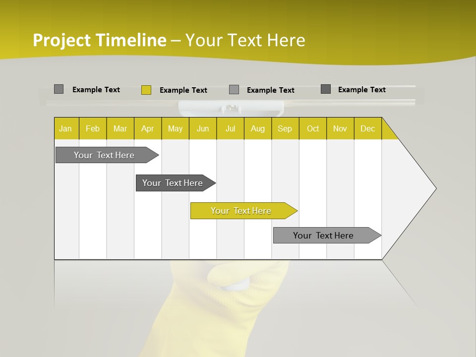 Window Yellow Holds PowerPoint Template