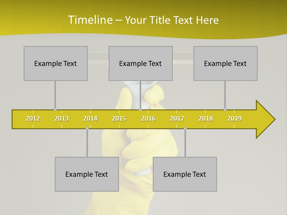 Window Yellow Holds PowerPoint Template