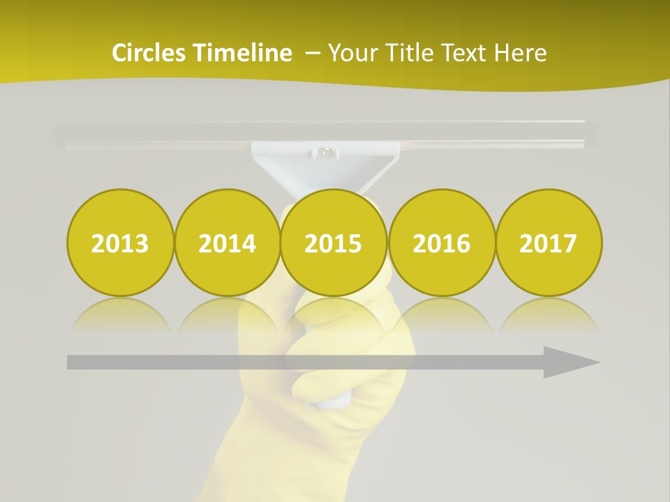 Window Yellow Holds PowerPoint Template