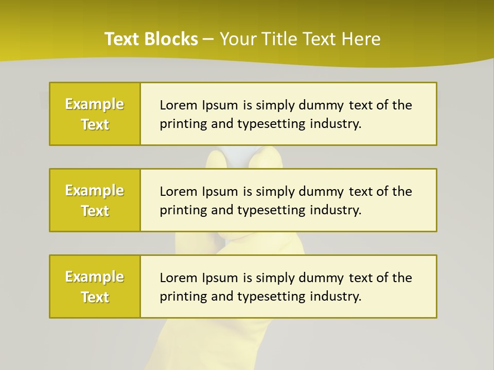 Window Yellow Holds PowerPoint Template