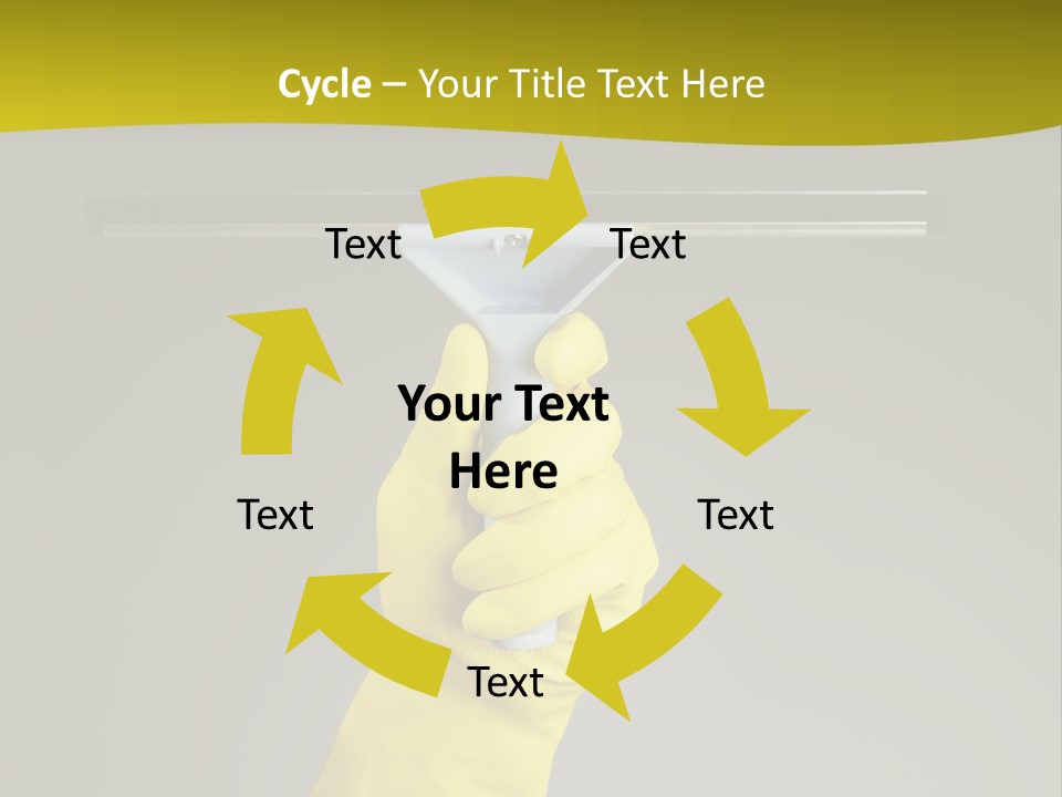 Window Yellow Holds PowerPoint Template