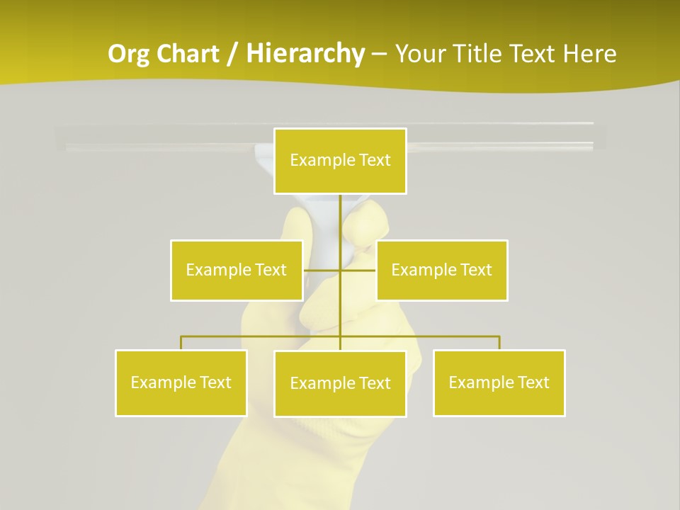 Window Yellow Holds PowerPoint Template