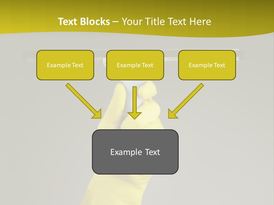 Window Yellow Holds PowerPoint Template