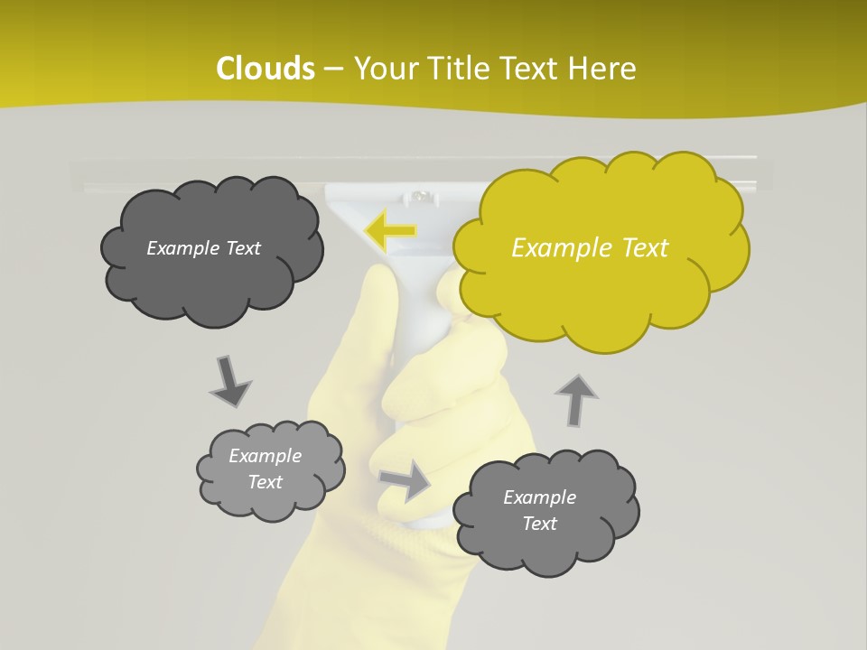 Window Yellow Holds PowerPoint Template