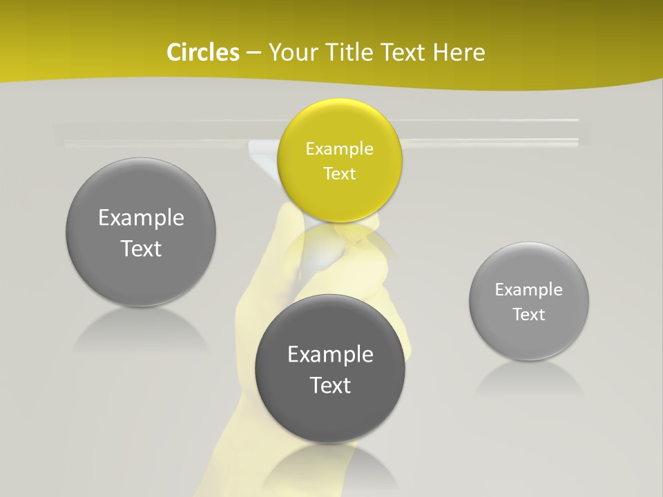 Window Yellow Holds PowerPoint Template