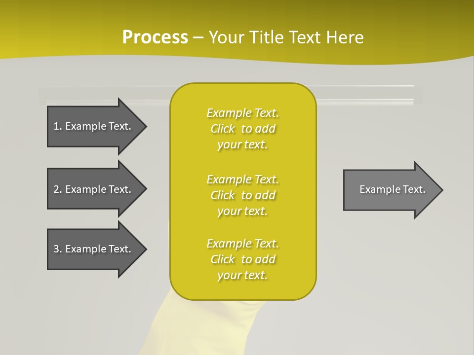 Window Yellow Holds PowerPoint Template