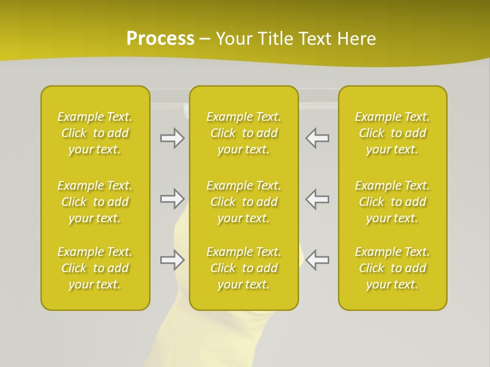 Window Yellow Holds PowerPoint Template