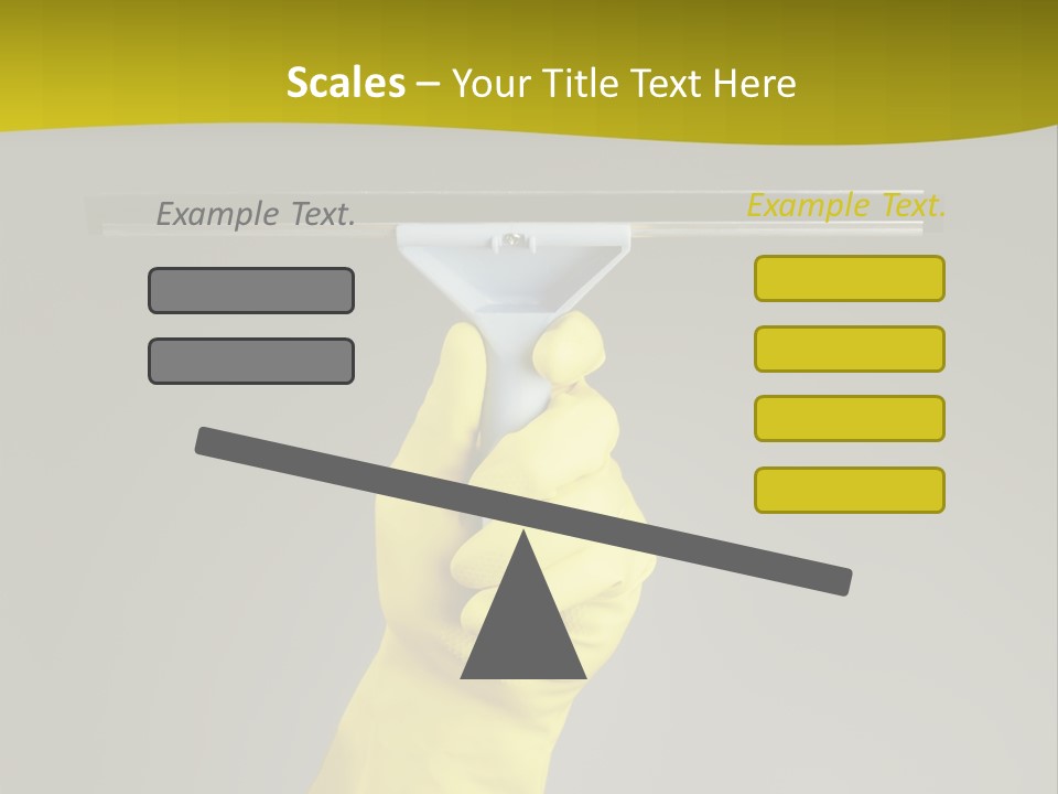 Window Yellow Holds PowerPoint Template