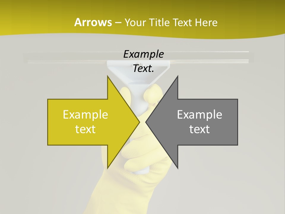 Window Yellow Holds PowerPoint Template