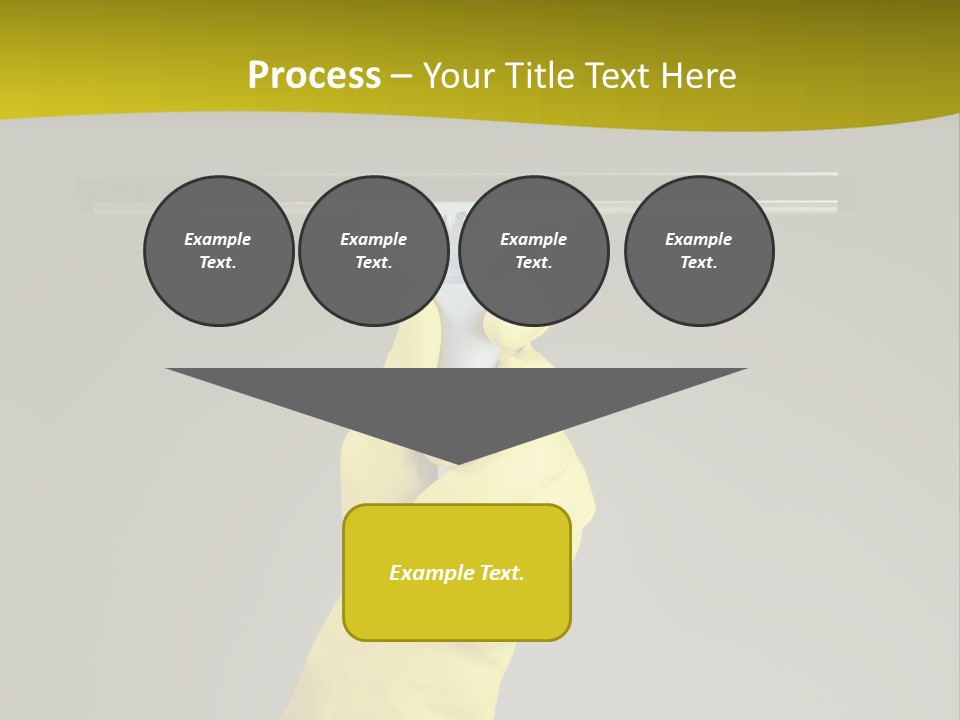 Window Yellow Holds PowerPoint Template