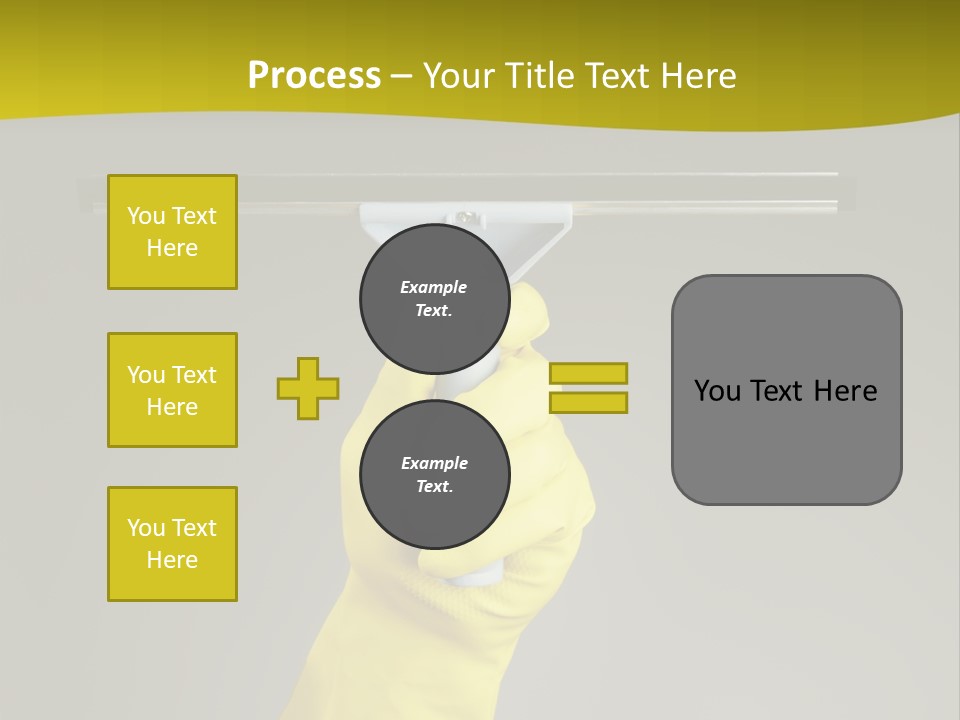 Window Yellow Holds PowerPoint Template