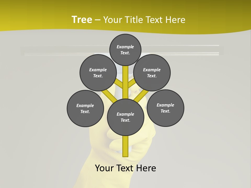 Window Yellow Holds PowerPoint Template