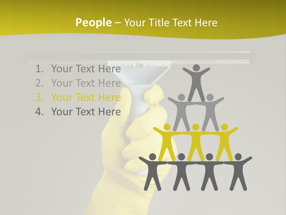 Window Yellow Holds PowerPoint Template