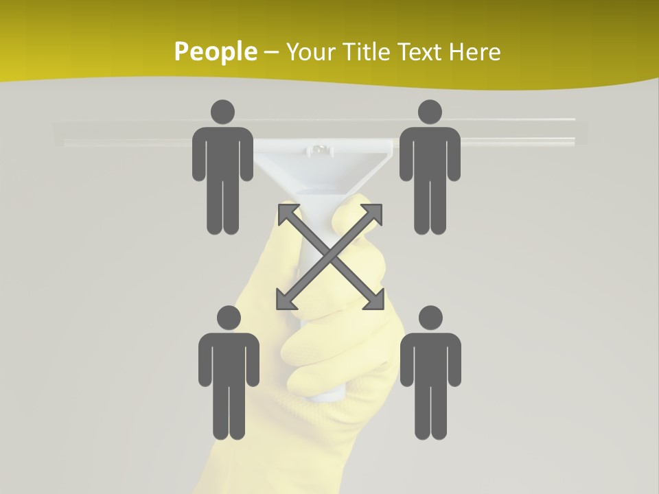 Window Yellow Holds PowerPoint Template