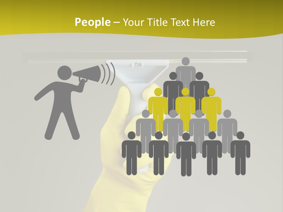 Window Yellow Holds PowerPoint Template