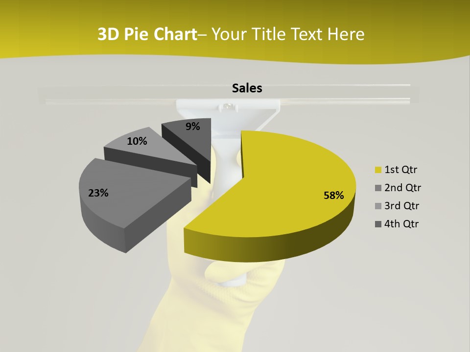 Window Yellow Holds PowerPoint Template