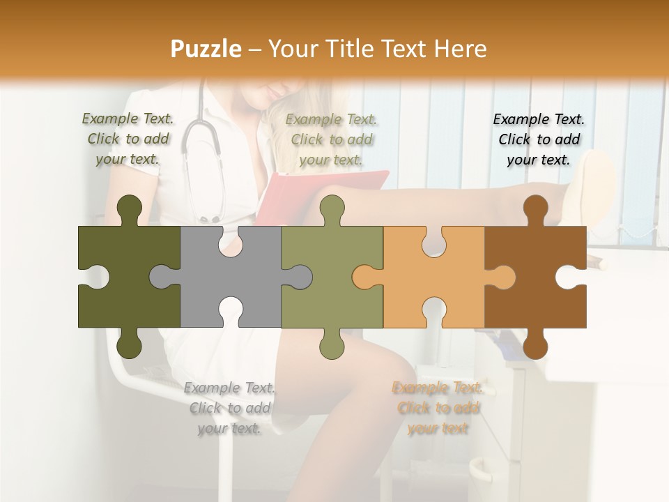 Young Equipment Doctor PowerPoint Template