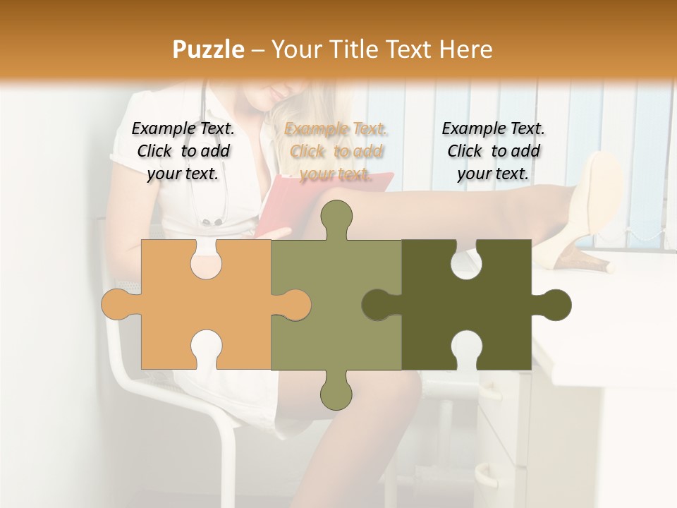 Young Equipment Doctor PowerPoint Template