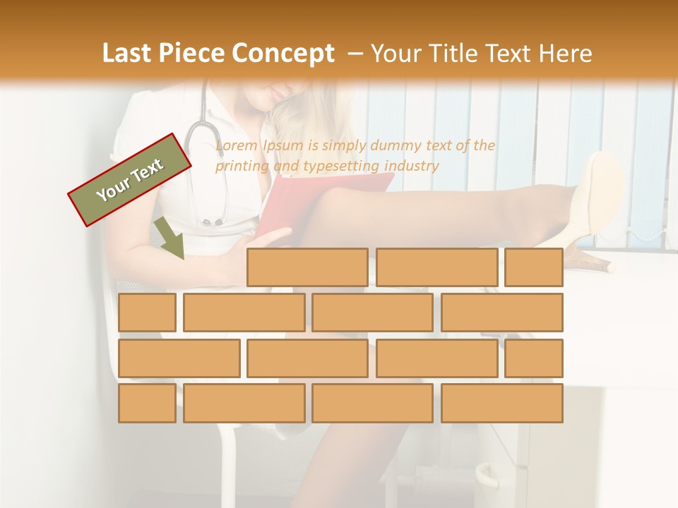 Young Equipment Doctor PowerPoint Template