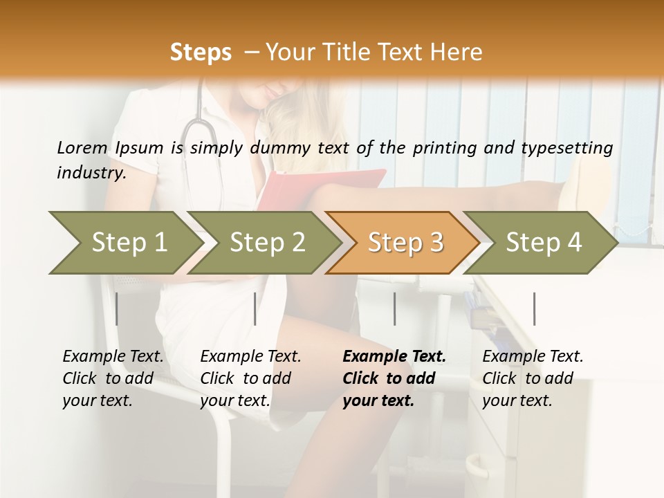 Young Equipment Doctor PowerPoint Template