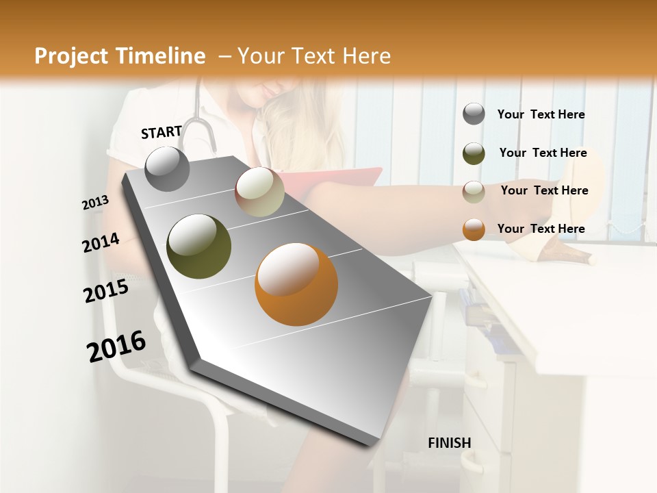 Young Equipment Doctor PowerPoint Template