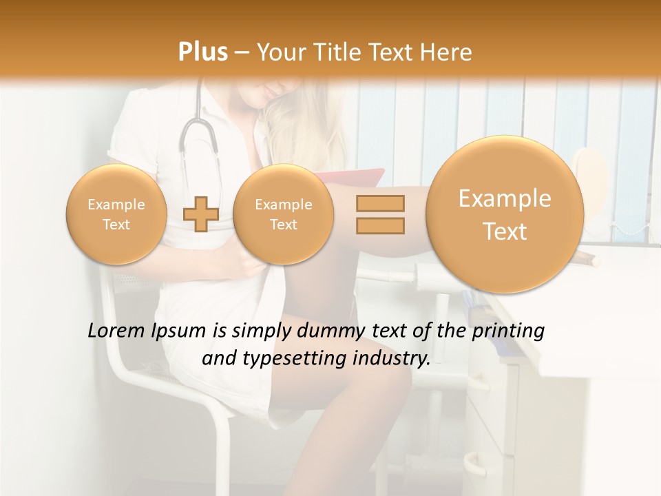 Young Equipment Doctor PowerPoint Template