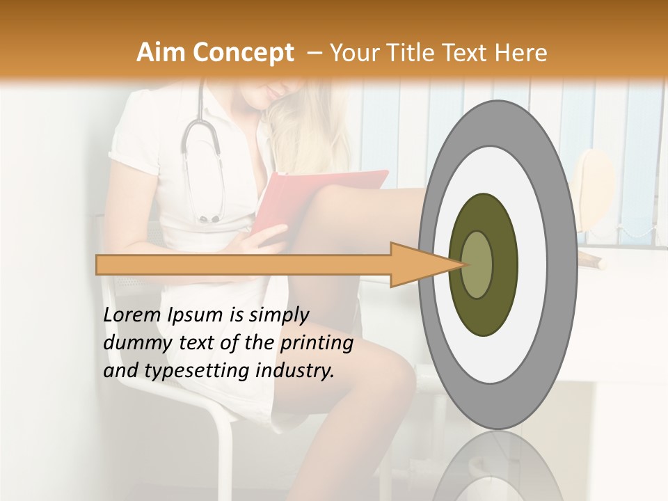 Young Equipment Doctor PowerPoint Template