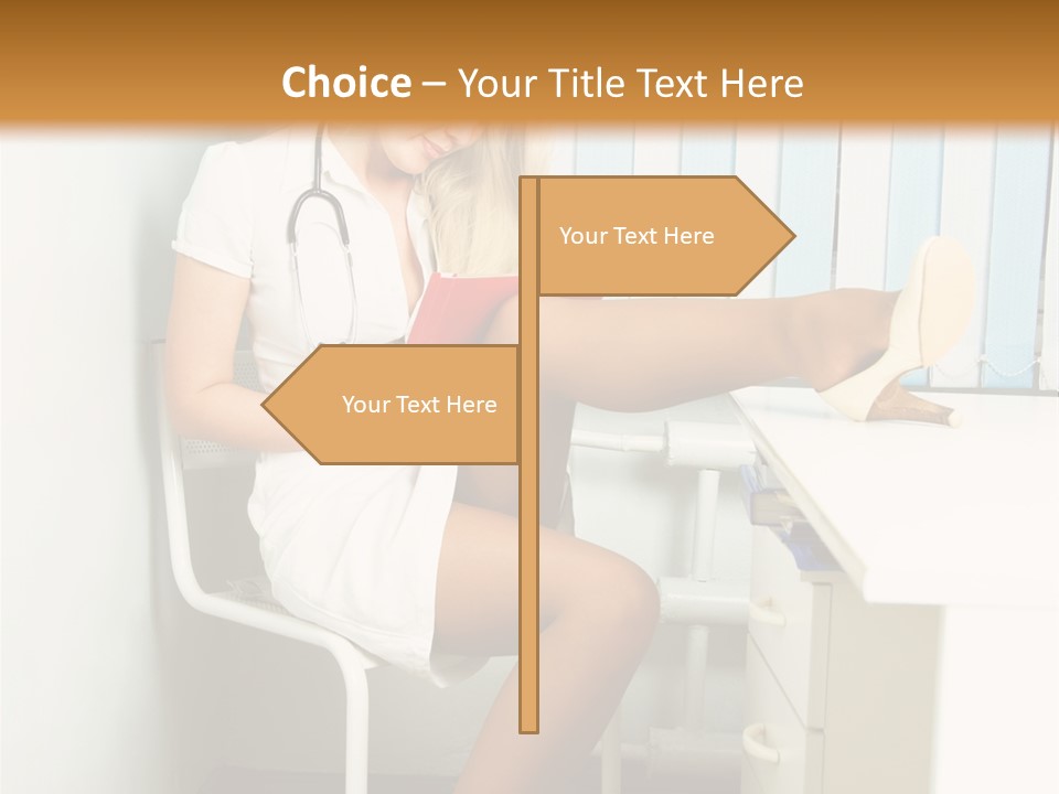 Young Equipment Doctor PowerPoint Template
