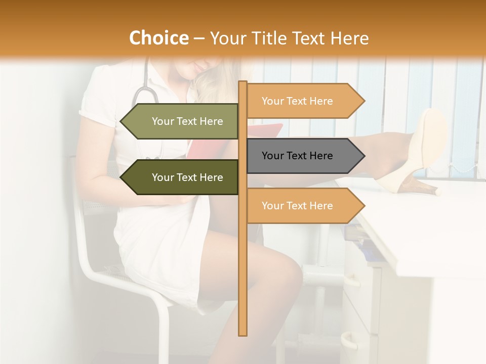 Young Equipment Doctor PowerPoint Template