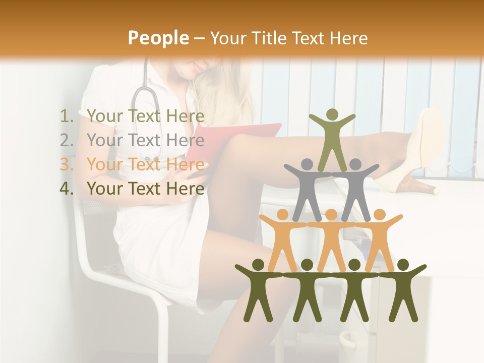 Young Equipment Doctor PowerPoint Template