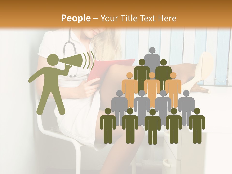 Young Equipment Doctor PowerPoint Template